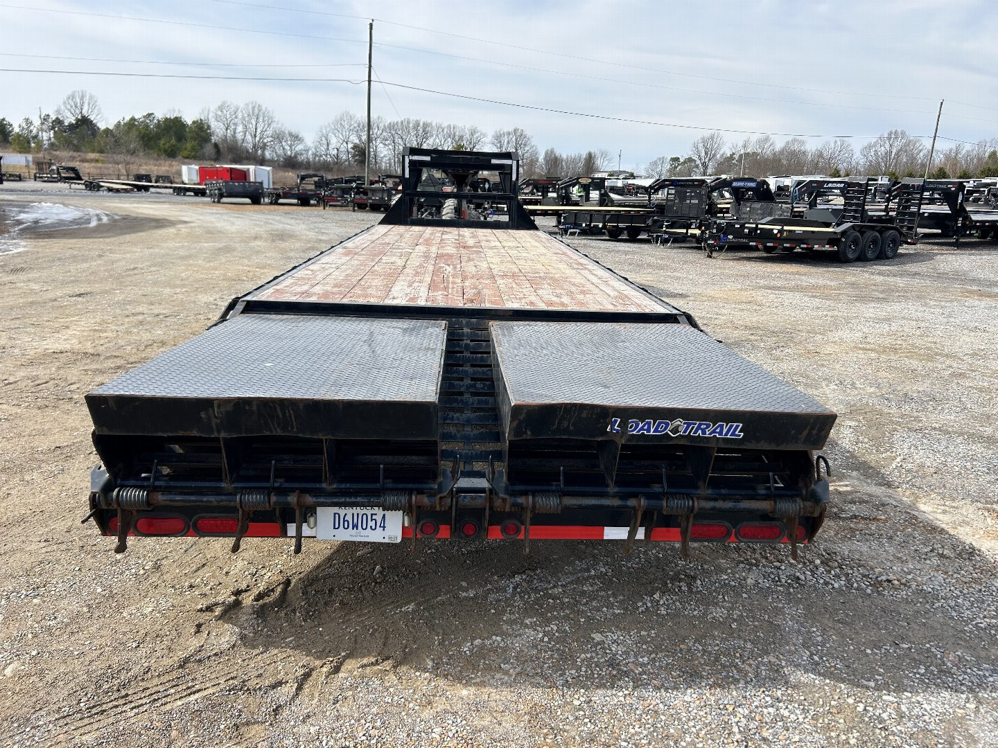 Used 2021 Load Trail 102" x 30' 14k Gooseneck Trailer