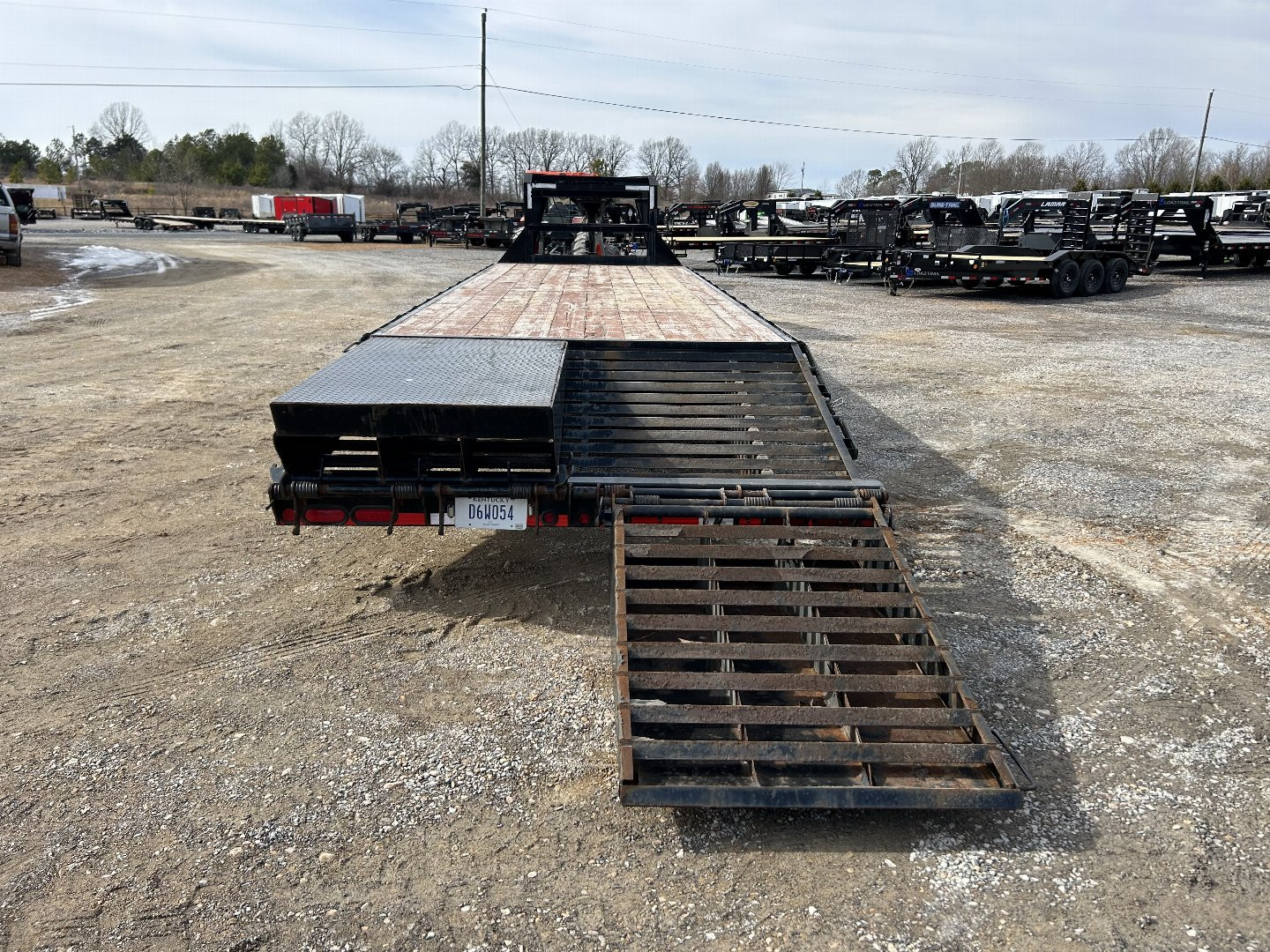 Used 2021 Load Trail 102" x 30' 14k Gooseneck Trailer