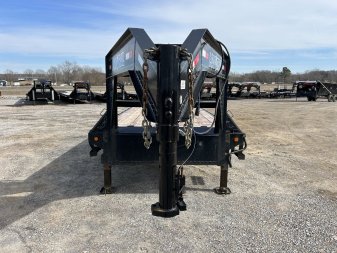 Used 2021 Load Trail 102" x 30' 14k Gooseneck Trailer