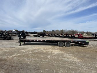 Used 2021 Load Trail 102" x 30' 14k Gooseneck Trailer