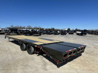 New 2025 MAXXD 102"X32' 25.9K Gooseneck Flatbed Trailer *ENGINEERED FRAME*