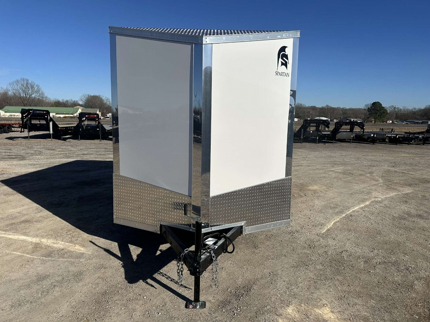 New 2025 Spartan 7'x14' 7k Enclosed Trailer *SCREWLESS POLYCORE*