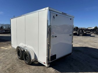 New 2025 Spartan 7'x14' 7k Enclosed Trailer *SCREWLESS POLYCORE*