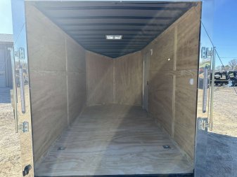 New 2025 Spartan 7'x14' 7k Enclosed Trailer *SCREWLESS POLYCORE*