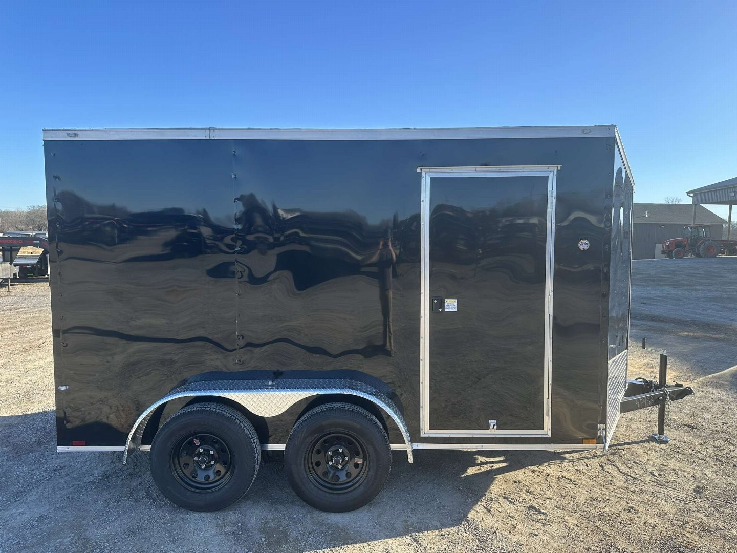 New 2025 Spartan 7'X12' 7k Enclosed Trailer