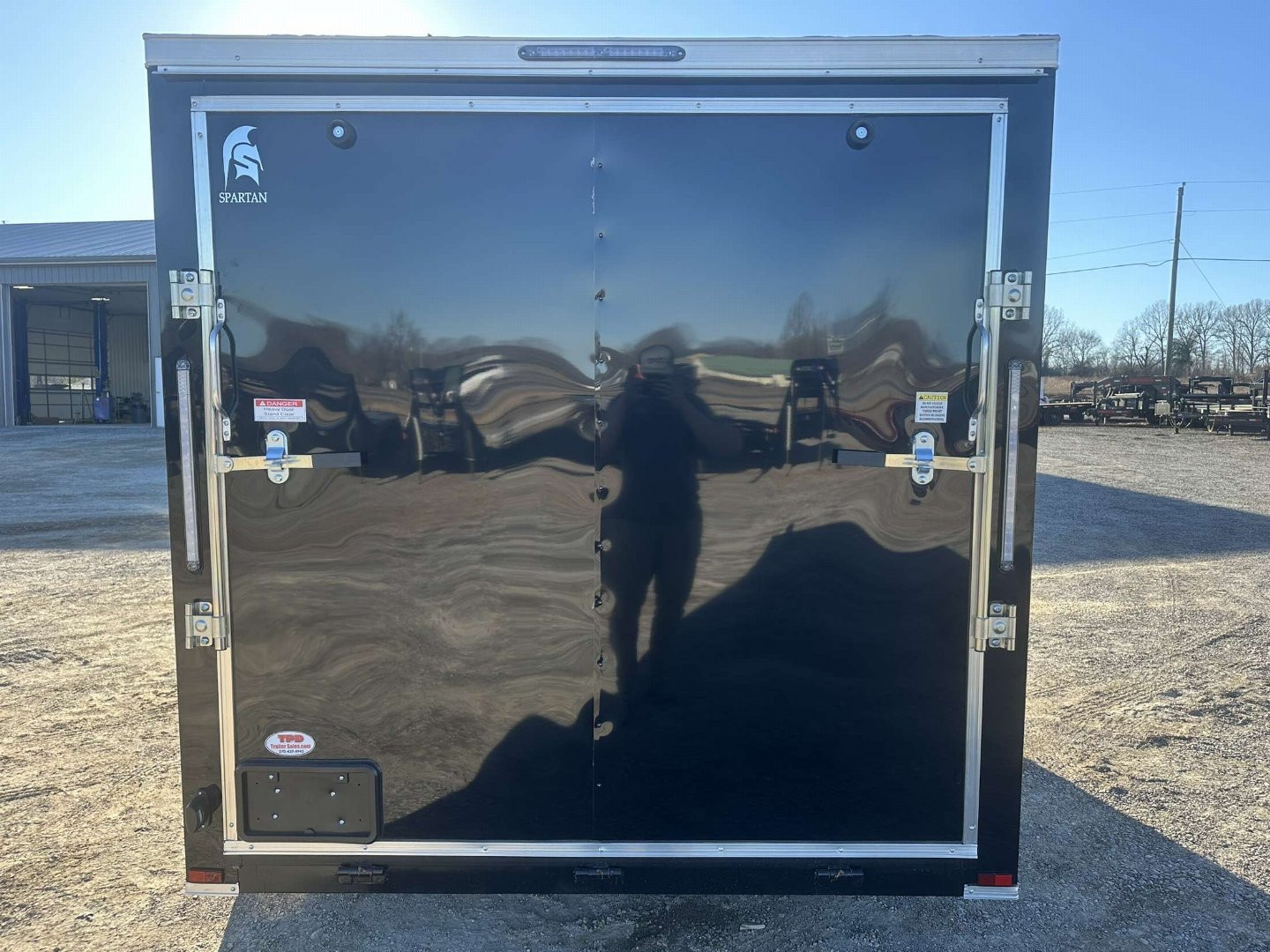 New 2025 Spartan 7'X12' 7k Enclosed Trailer