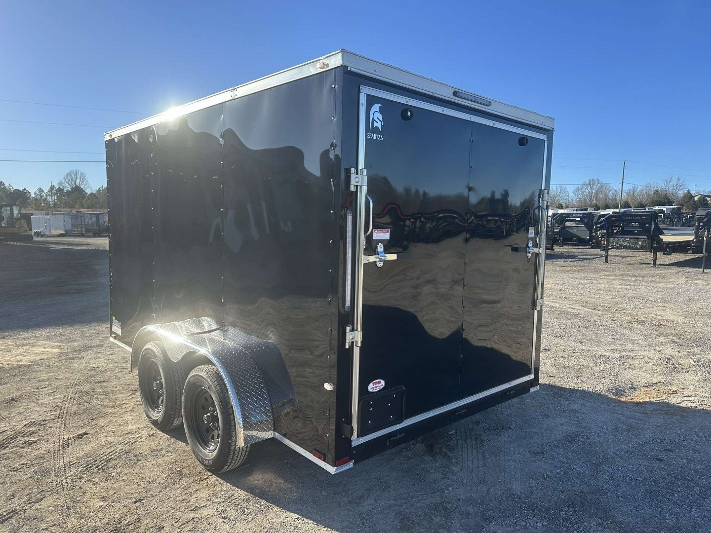 New 2025 Spartan 7'X12' 7k Enclosed Trailer
