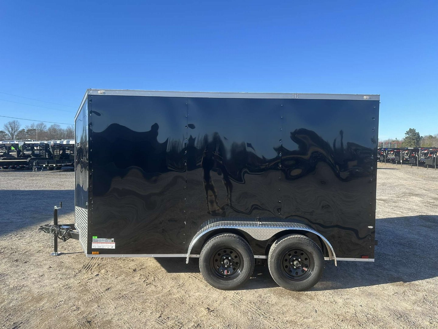 New 2025 Spartan 7'X12' 7k Enclosed Trailer