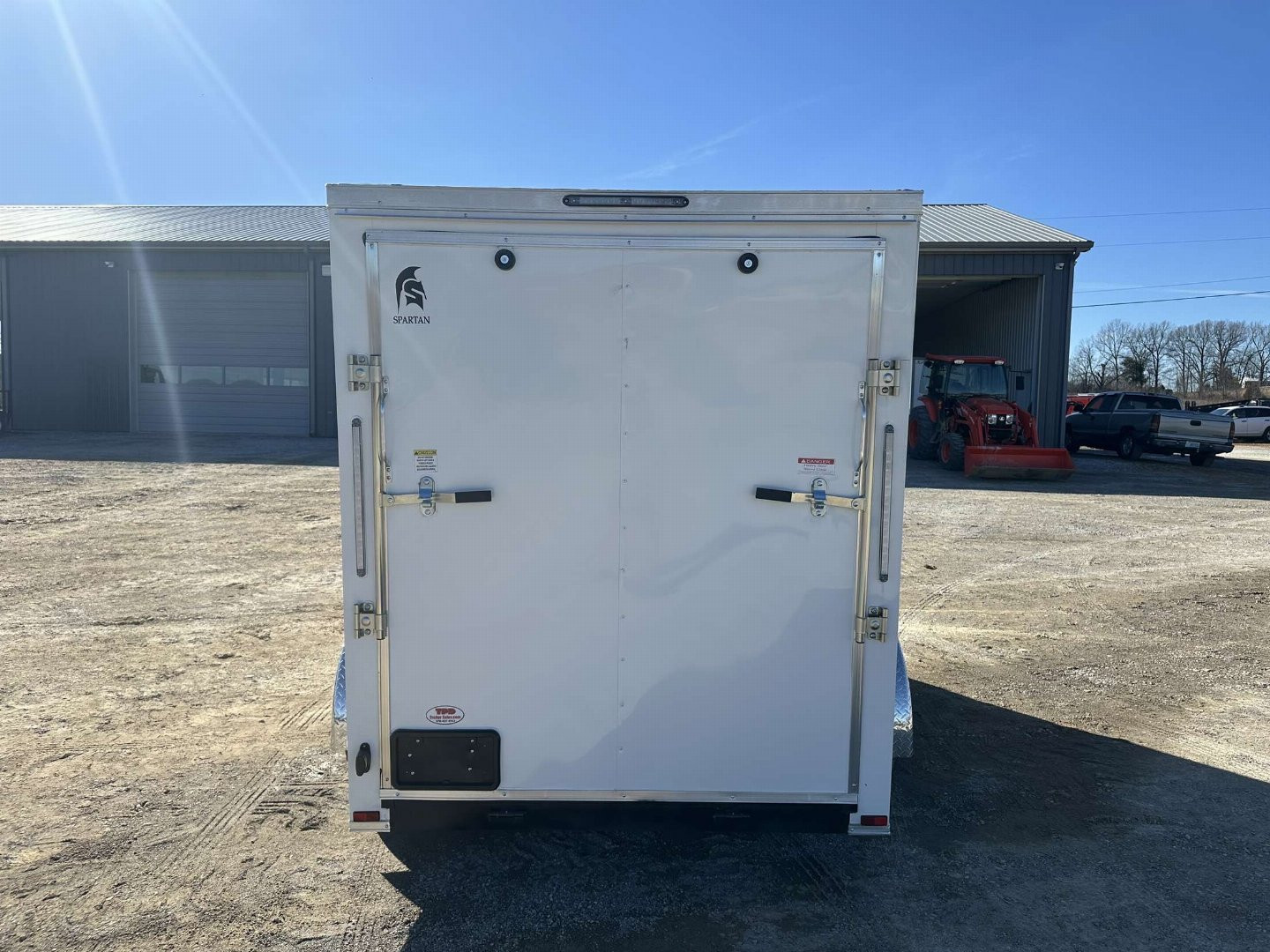 New 2025 Spartan 6'x12' 7k Enclosed Trailer