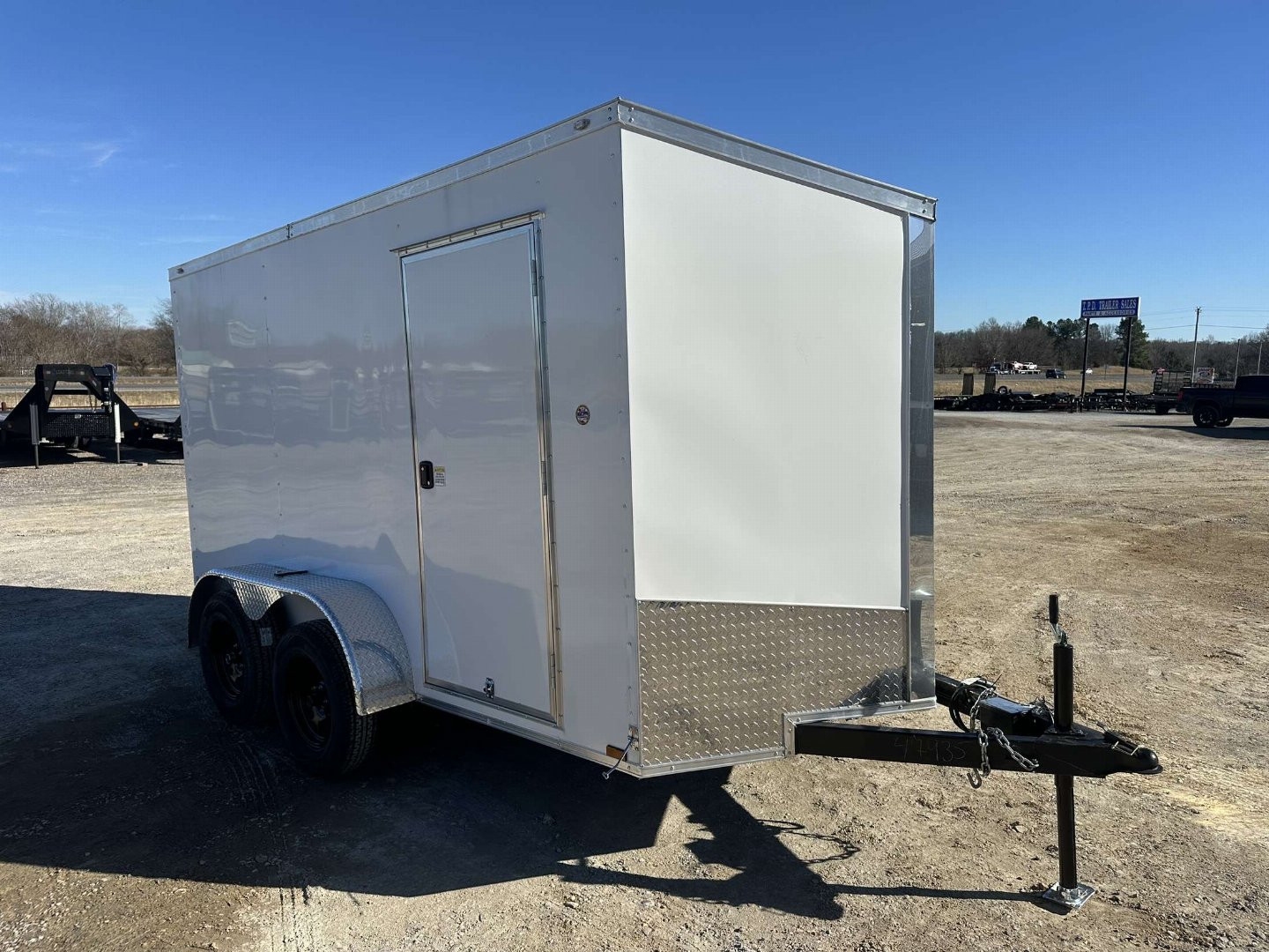 New 2025 Spartan 6'x12' 7k Enclosed Trailer