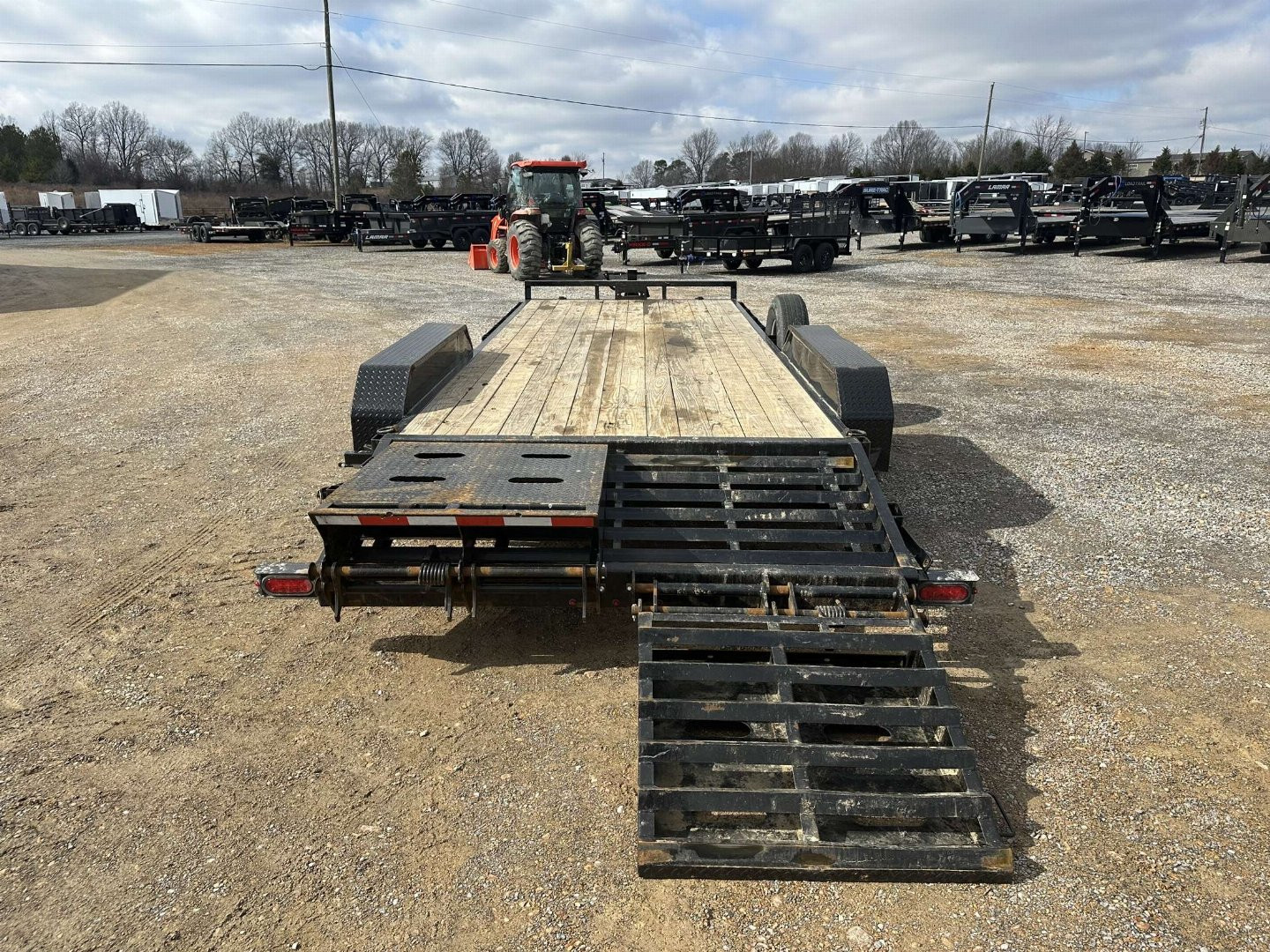 Used 2024 Sure-Trac 83"x20' 14k Equipment Trailer