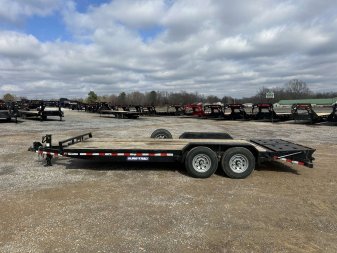 Used 2024 Sure-Trac 83"x20' 14k Equipment Trailer