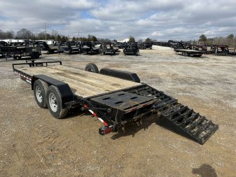 Used 2024 Sure-Trac 83"x20' 14k Equipment Trailer