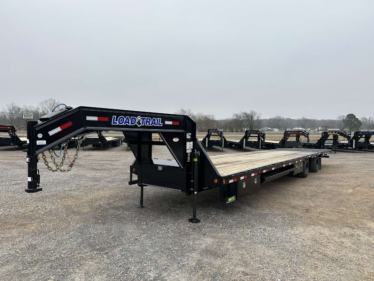 Used 2023 Load Trail 102"X40' 30K Hyd Dove Gooseneck Trailer