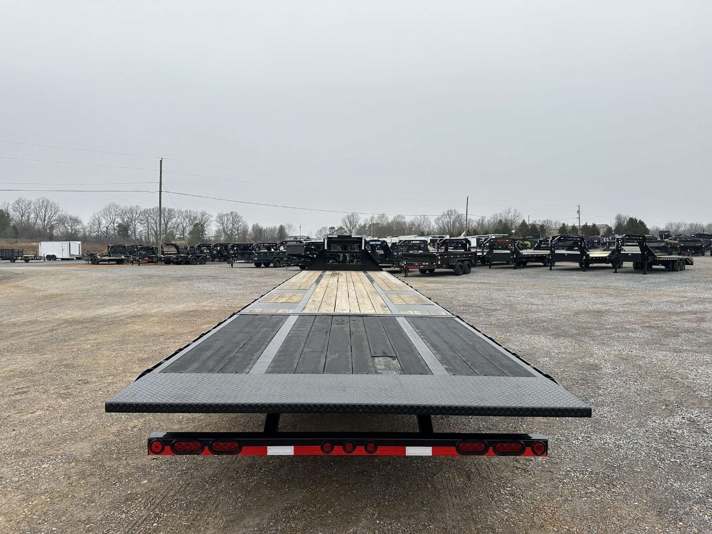 Used 2023 Load Trail 102"X40' 30K Hyd Dove Gooseneck Trailer
