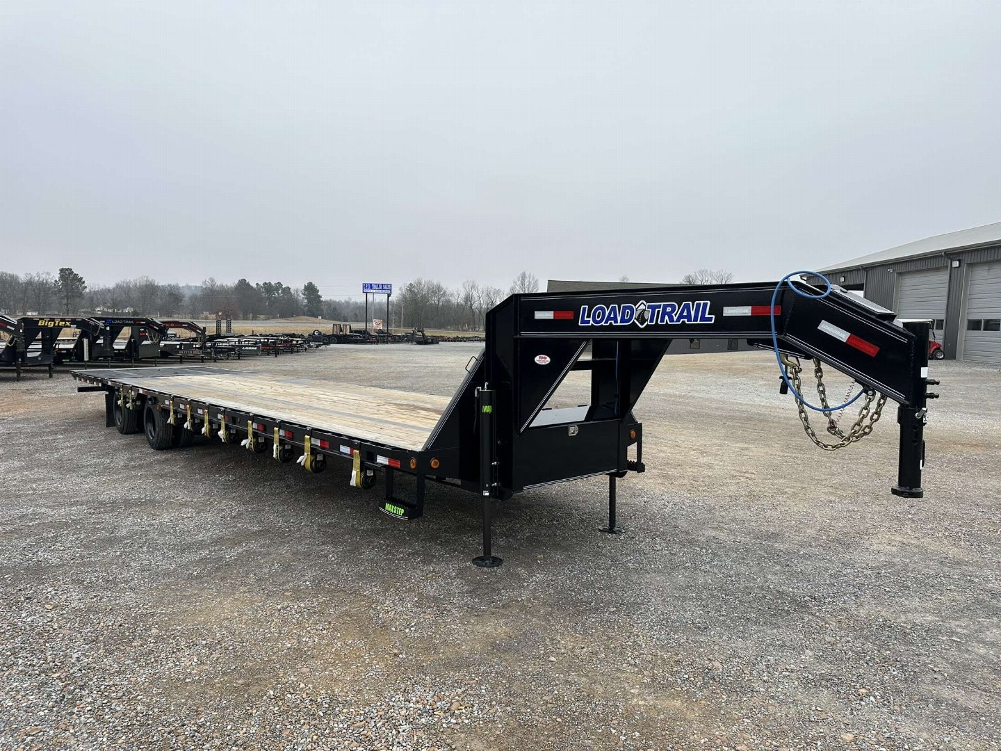 Used 2023 Load Trail 102"X40' 30K Hyd Dove Gooseneck Trailer