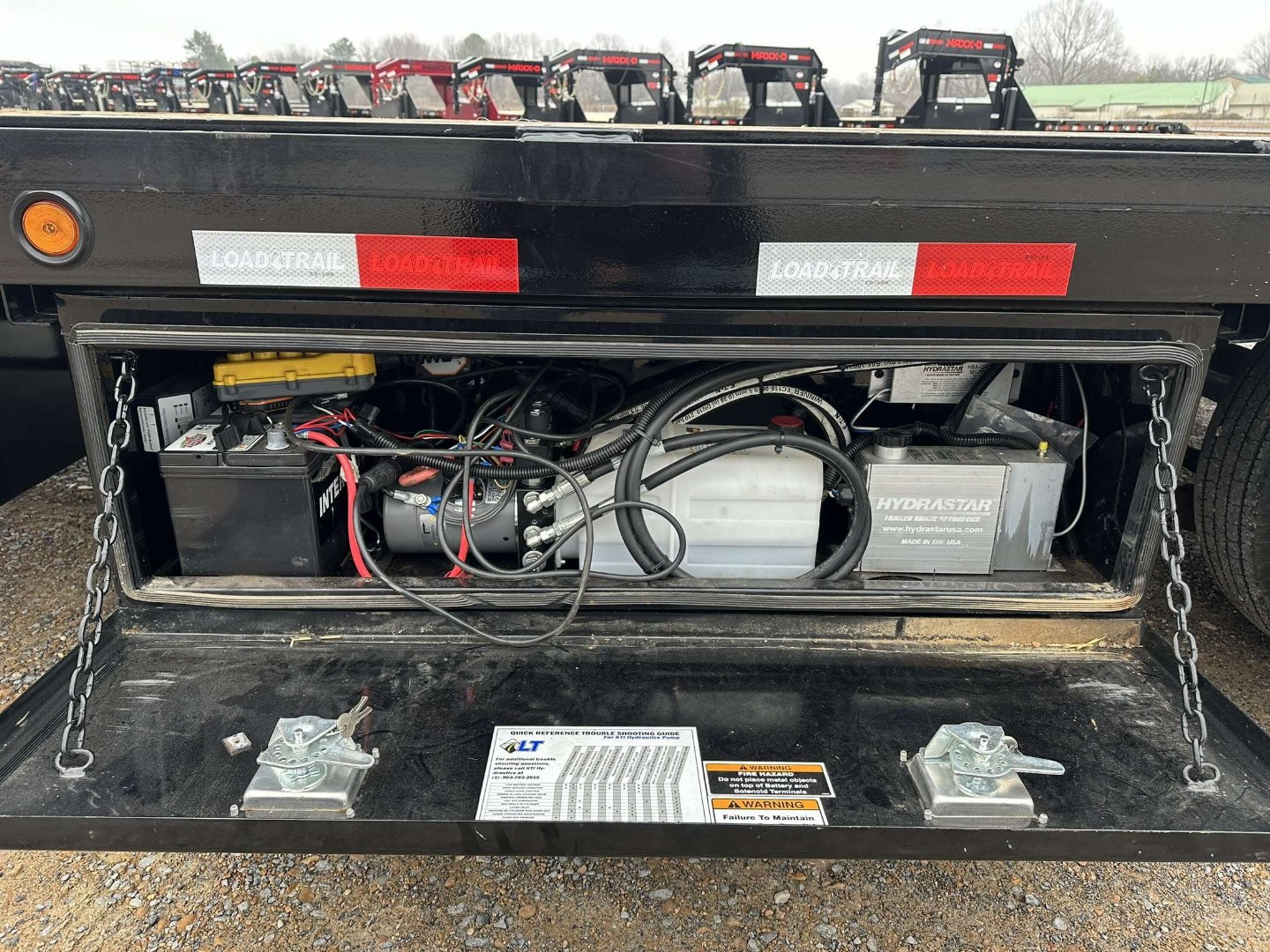 Used 2023 Load Trail 102"X40' 30K Hyd Dove Gooseneck Trailer