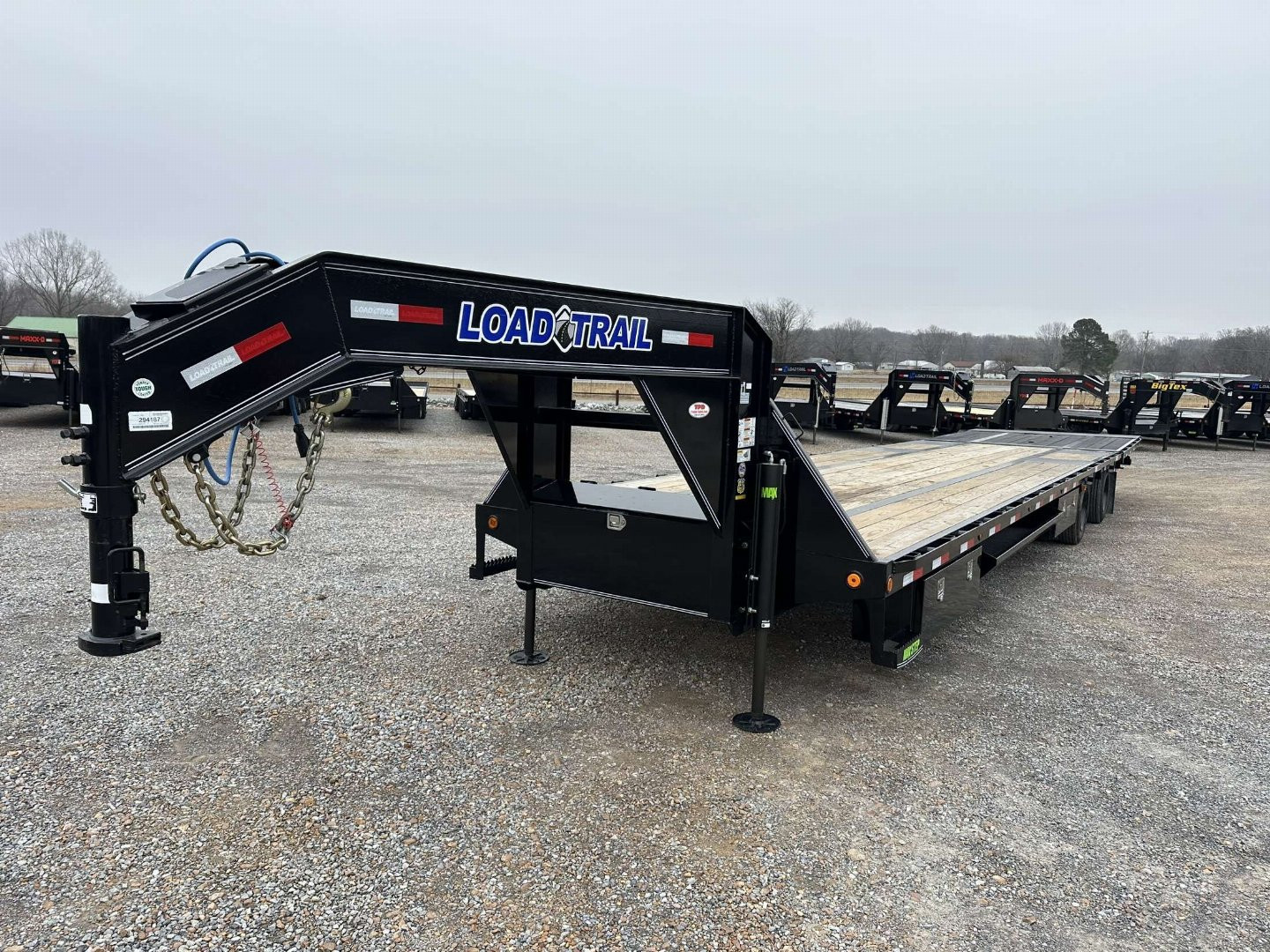 Used 2023 Load Trail 102"X40' 30K Hyd Dove Gooseneck Trailer