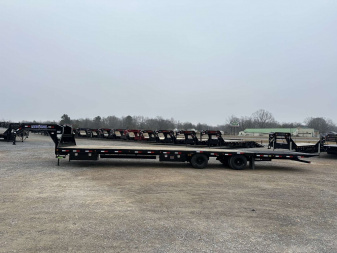 Used 2023 Load Trail 102"X40' 30K Hyd Dove Gooseneck Trailer