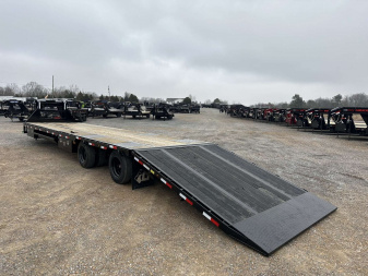 Used 2023 Load Trail 102"X40' 30K Hyd Dove Gooseneck Trailer