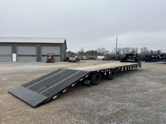 Used 2023 Load Trail 102"X40' 30K Hyd Dove Gooseneck Trailer