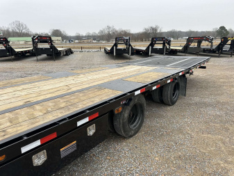 Used 2023 Load Trail 102"X40' 30K Hyd Dove Gooseneck Trailer