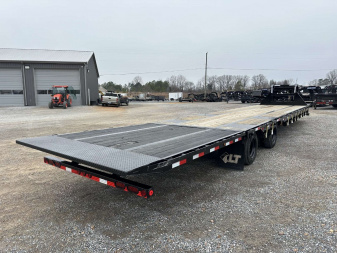 Used 2023 Load Trail 102"X40' 30K Hyd Dove Gooseneck Trailer