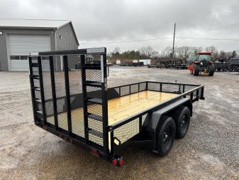 New 2025 Load Trail 77"x14' 7k Utility Trailer