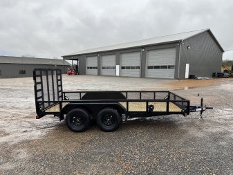New 2025 Load Trail 77"x14' 7k Utility Trailer