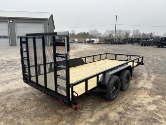 New 2025 Load Trail 77"x16' 7k Utility Trailer