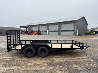 New 2025 Load Trail 77"x16' 7k Utility Trailer