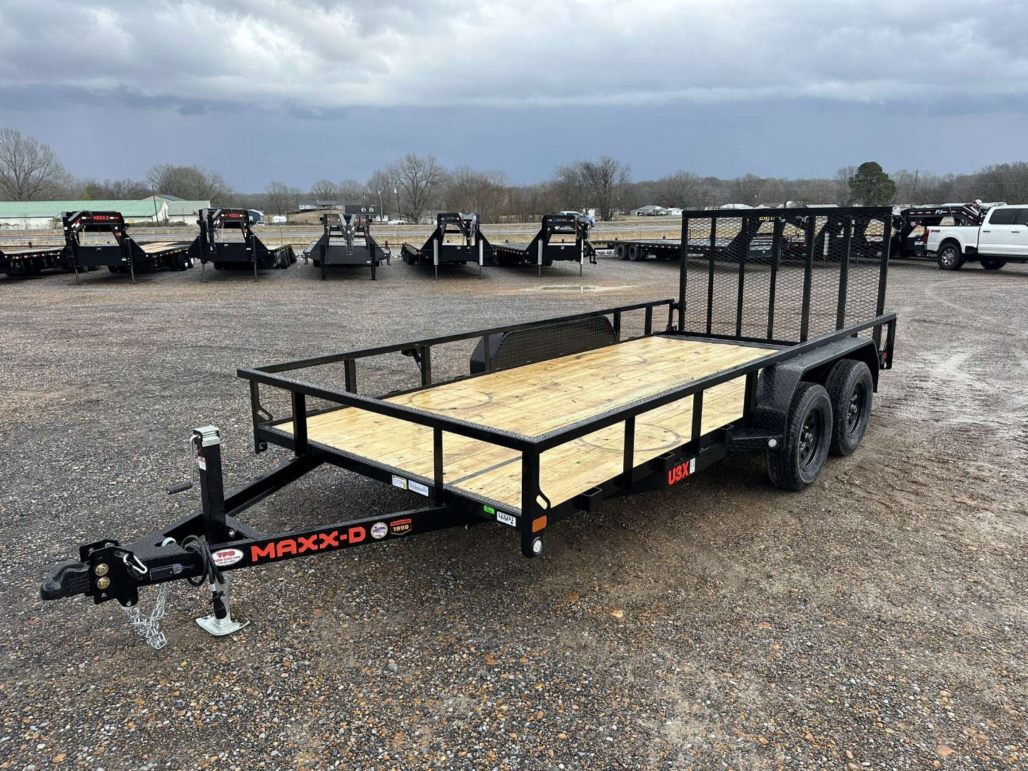 New 2025 MAXXD 16' x 83" 7k Utility Trailer