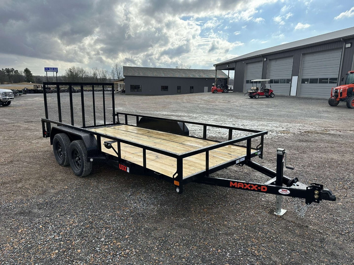 New 2025 MAXXD 16' x 83" 7k Utility Trailer