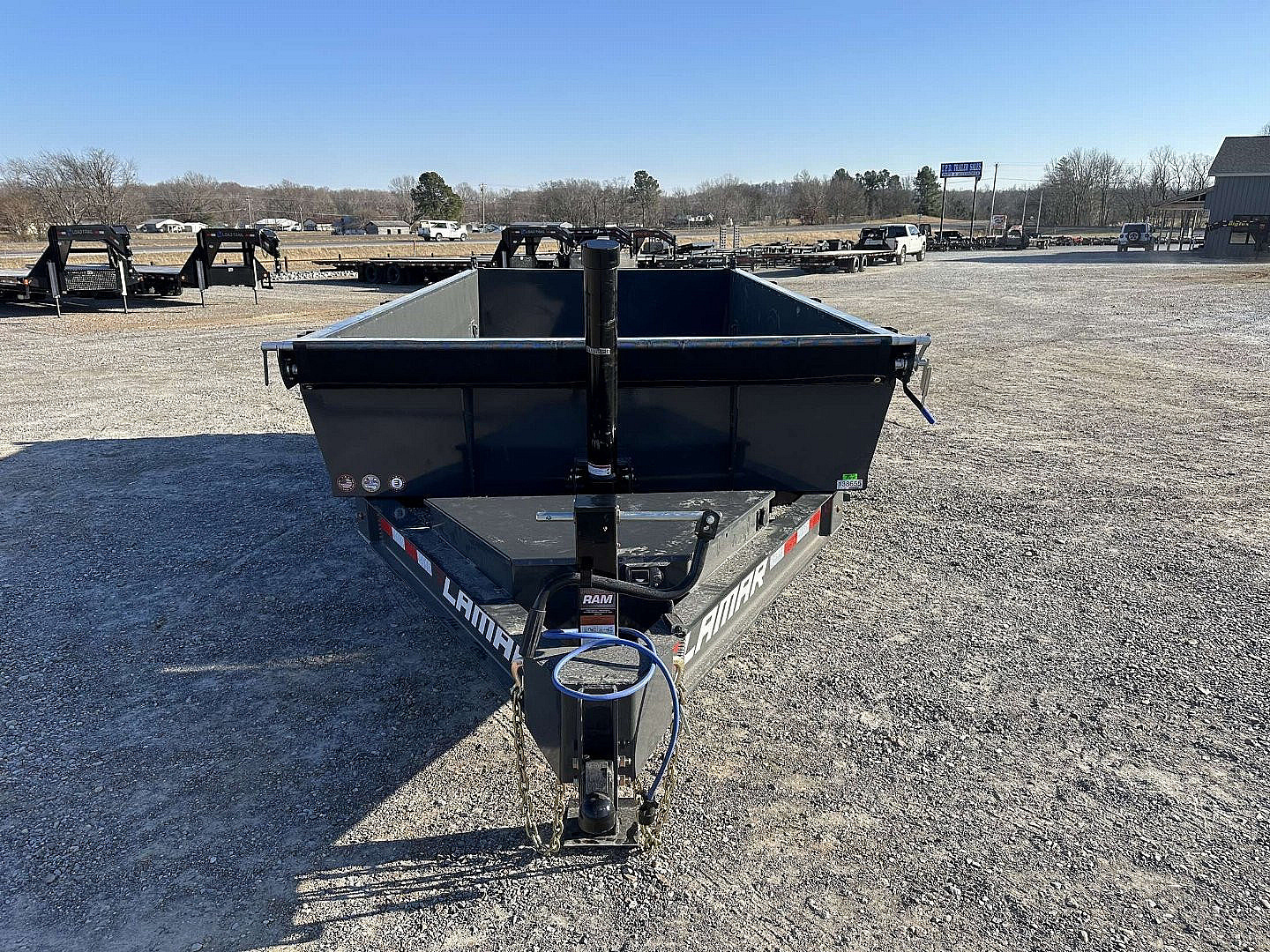 New 2025 Lamar Dump Trailer | 83" x 14' 14K GVWR