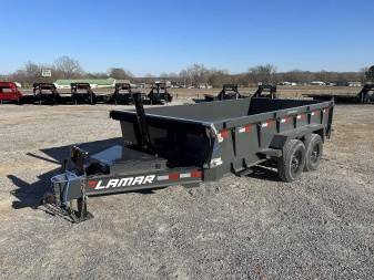 New 2025 Lamar Dump Trailer | 83" x 14' 14K GVWR