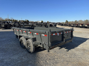 New 2025 Lamar Dump Trailer | 83" x 14' 14K GVWR