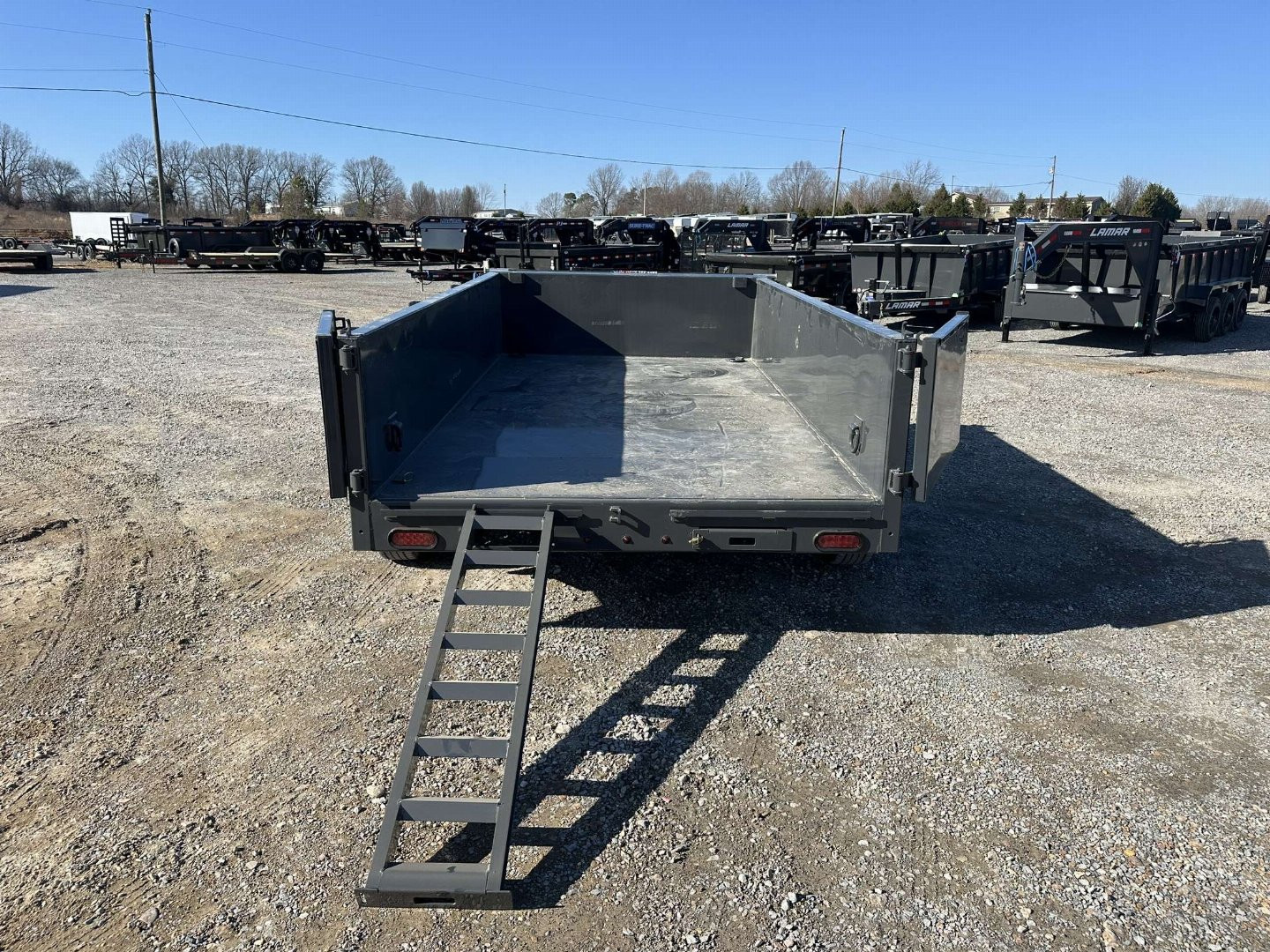 New 2025 Lamar 77"x12' 10k Dump Trailer
