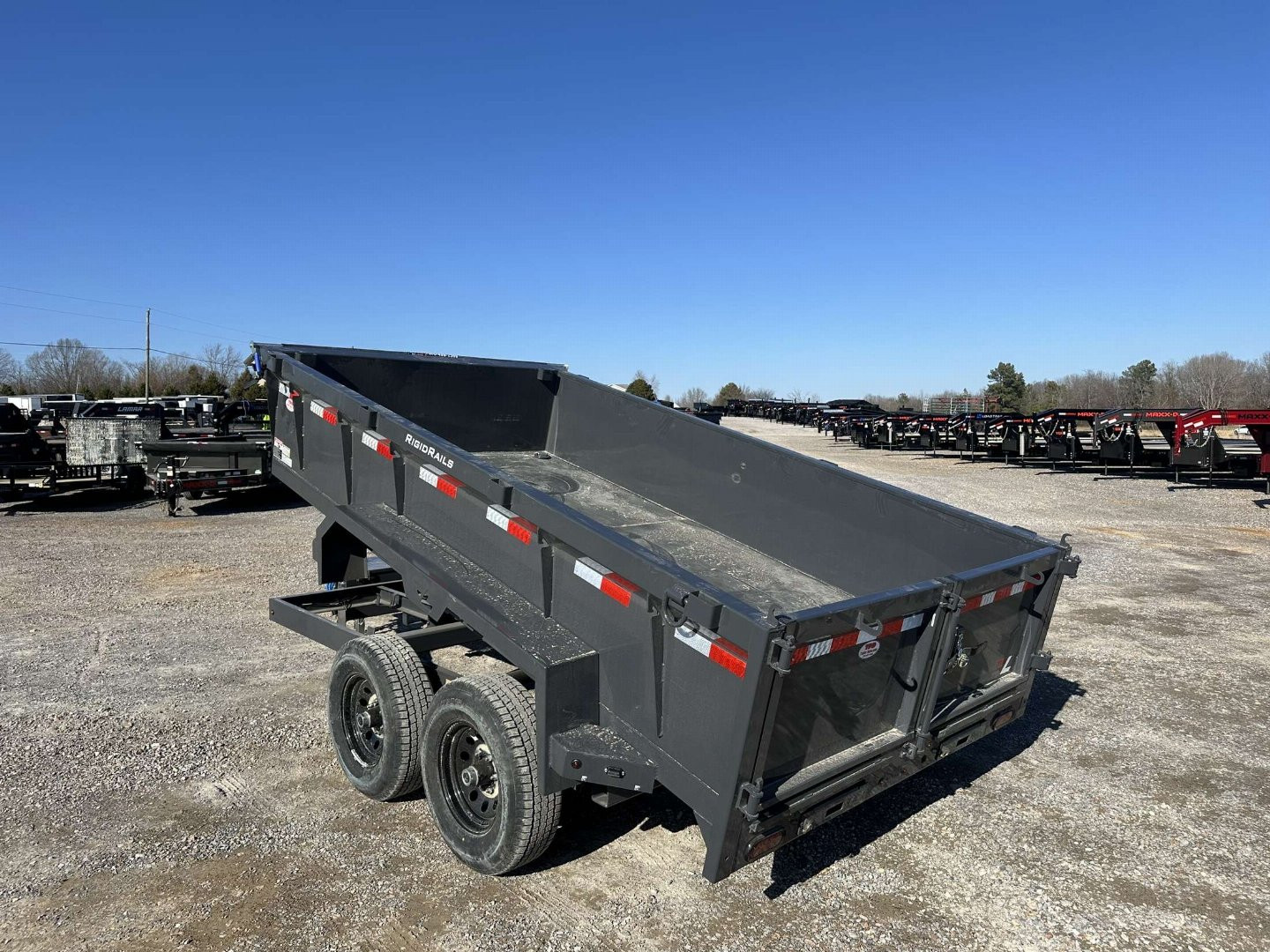 New 2025 Lamar 77"x12' 10k Dump Trailer