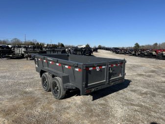 New 2025 Lamar 77"x12' 10k Dump Trailer