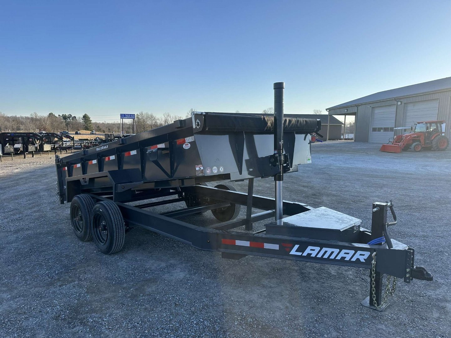 New 2025 Lamar 83" x 14' 16k Low-Pro Dump Trailer