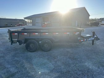 New 2025 Lamar 83" x 14' 16k Low-Pro Dump Trailer