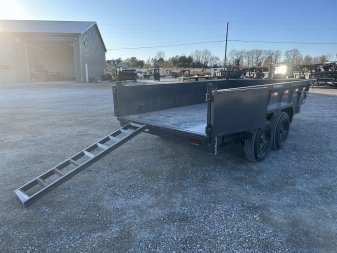 New 2025 Lamar 83" x 14' 16k Low-Pro Dump Trailer