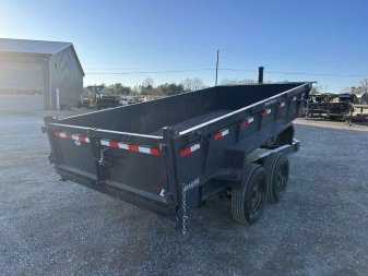 New 2025 Lamar 83" x 14' 16k Low-Pro Dump Trailer