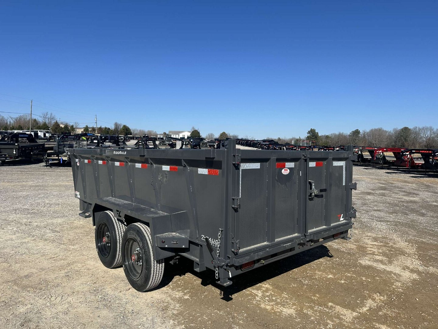 New 2025 Lamar 83" x 14' 16k Low-Pro Dump Trailer