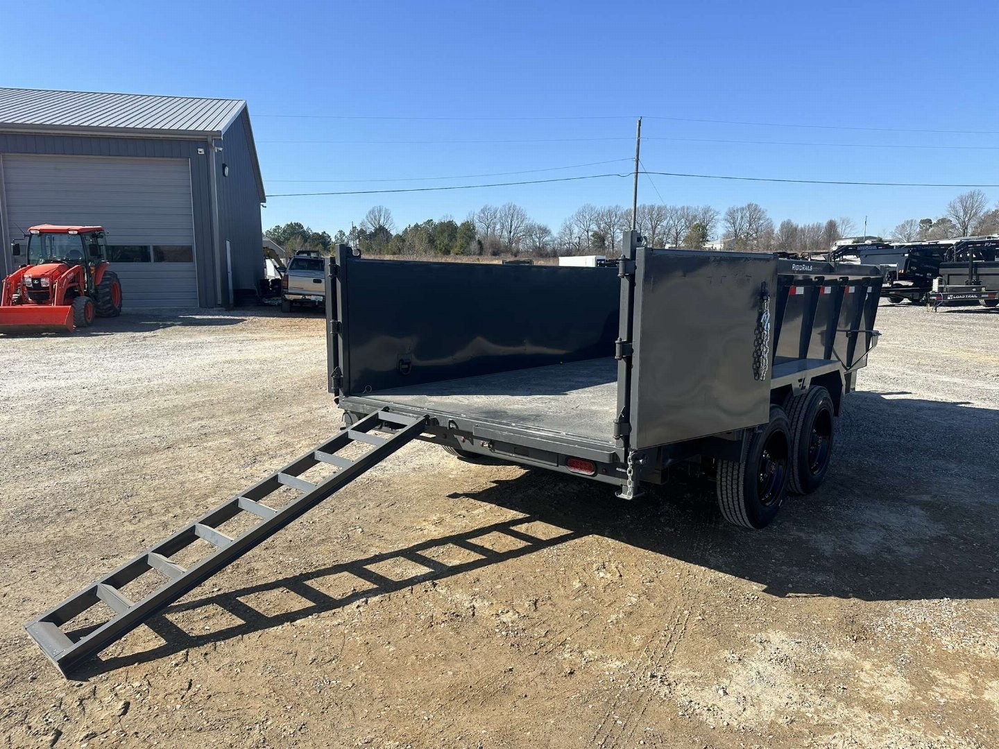 New 2025 Lamar 83" x 14' 16k Low-Pro Dump Trailer