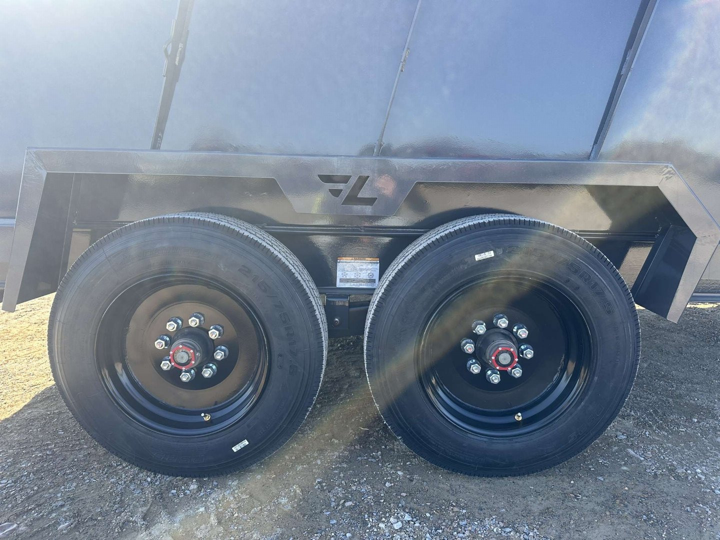 New 2025 Lamar 83" x 14' 16k Low-Pro Dump Trailer