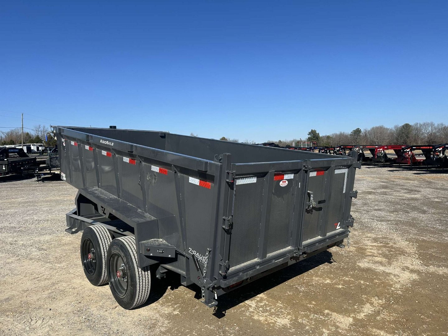 New 2025 Lamar 83" x 14' 16k Low-Pro Dump Trailer