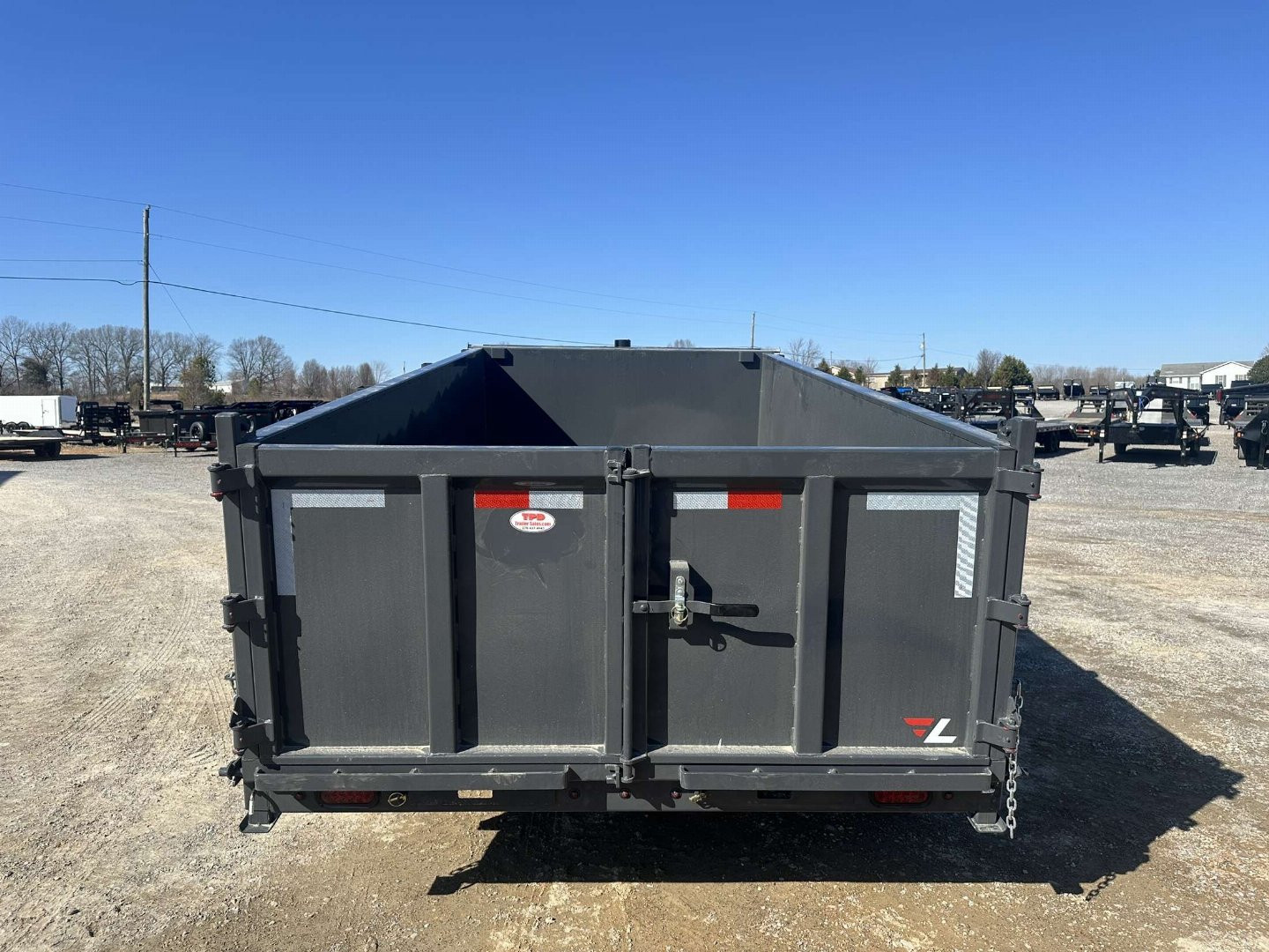 New 2025 Lamar 83" x 14' 16k Low-Pro Dump Trailer