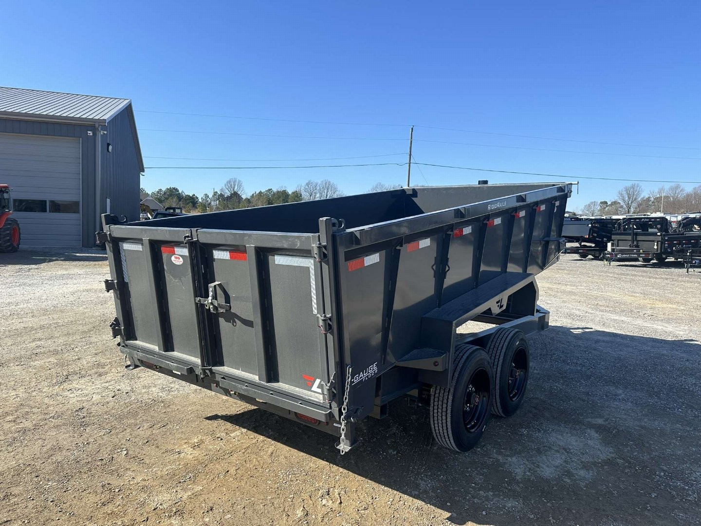 New 2025 Lamar 83" x 14' 16k Low-Pro Dump Trailer