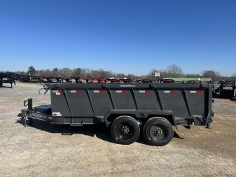 New 2025 Lamar 83" x 14' 16k Low-Pro Dump Trailer